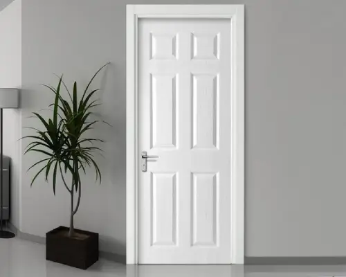 PVC door installation